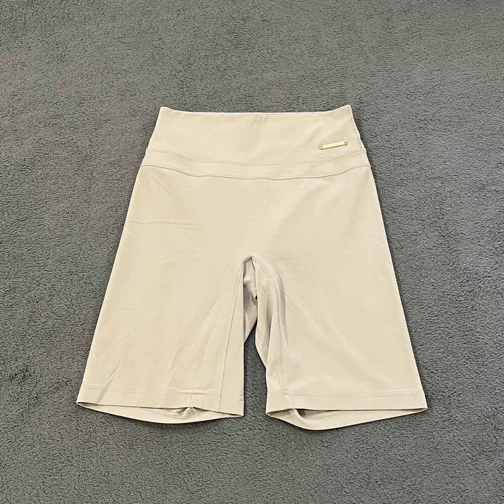 Gymshark x Whitney Simmons Beige High Rise Cycling Biker Shorts Women's Size S